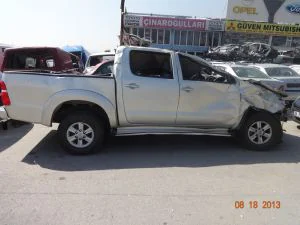 HURDA TOYOTA HILUX 2012 MODEL 2.5 DİZEL DÜZ VİTES