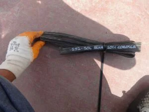TOYOTA COROLLA 2012 ÇIKMA SOL ARKA CAM FİTİLİ 2011 - 2012 - 2013 Arası Modellerle Uyumludur