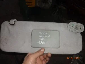TOYOTA COROLLA 2006 ÇIKMA SAĞ GÜNEŞLİK 2005 - 2006 - 2007 Arası Modellerle Uyumludur