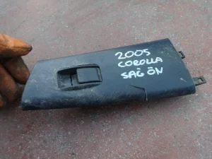 TOYOTA COROLLA 2004 ÇIKMA SAĞ ÖN CAM DÜĞMESİ 2002 - 2003 - 2004 - 2005 - 2006 - 2007 Arası Modellerle Uyumludur