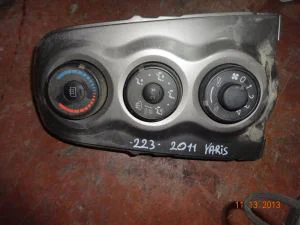 TOYOTA YARIS 2011 ÇIKMA KALORİFER KONTROL PANELİ ÇERÇEVESİ 2010 - 2011 Arası Modellerle Uyumludur