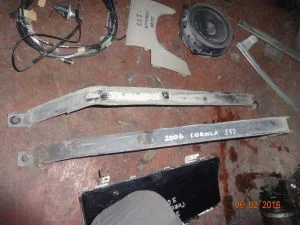 TOYOTA COROLLA HB 2006 ÇIKMA DEPO MUHAFAZA DEMİRİ 2005 - 2006 - 2007 Arası Modellerle Uyumludur