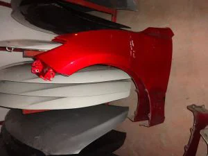 MAZDA 3 HB 2015 ÇIKMA HAFİF HASARLI SOL ÖN ÇAMURLUK 2014 - 2015 - 2016 - 2017 - 2018 Arası Modellerle Uyumludur