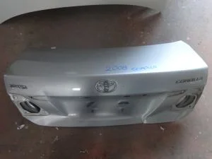TOYOTA COROLLA 2008 ÇIKMA HAFİF HASARLI BAGAJ KAPAĞI 2007 - 2008 - 2009 - 2010 Arası Modellerle Uyumludur
