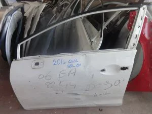 HONDA CIVIC 2014 ÇIKMA HAFİF HASARLI SOL ÖN KAPI 2012 - 2013 - 2014 - 2015 - 2016 Arası Modellerle Uyumludur