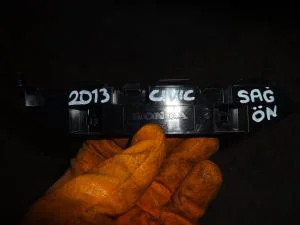 HONDA CIVIC 2014 ÇIKMA HAFİF HASARLI SAĞ ÖN TAMPON BRAKETİ 2012 - 2013 - 2014 - 2015 - 2016 Arası Modellerle Uyumludur