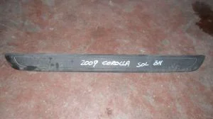 TOYOTA COROLLA 2008 ÇIKMA ÖN DIŞ MARŞBEL PLASTİĞİ 2007 - 2008 - 2009 - 2010 Arası Modellerle Uyumludur