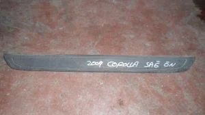 TOYOTA COROLLA 2008 ÇIKMA ÖN DIŞ MARŞBEL PLASTİĞİ 2007 - 2008 - 2009 - 2010 Arası Modellerle Uyumludur