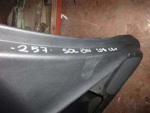 HONDA CRV 2017 ÇIKMA SOL ÖN KAPI DÖŞEMESİ 2015 - 2016 - 2017 - 2018 Arası Modellerle Uyumludur