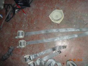 TOYOTA HILUX 2008 ÇIKMA HASARLI SOL ÖN EMNİYET KEMERİ 2006 - 2007 - 2008 - 2009 Arası Modellerle Uyumludur
