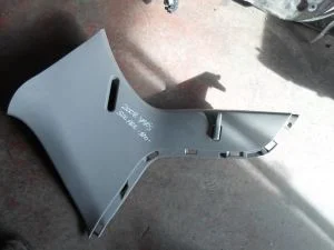 TOYOTA YARIS 2008 ÇIKMA SOL ARKA ÜST DİREK PLASTİĞİ 2006 - 2007 - 2008 - 2009 Arası Modellerle Uyumludur