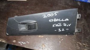 TOYOTA COROLLA 2006 ÇIKMA SAĞ ÖN CAM DÜĞMESİ 2005 - 2006 - 2007 Arası Modellerle Uyumludur
