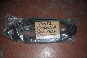 TOYOTA COROLLA 2012 ÇIKMA SOL ARKA CAM FİTİLİ 2011 - 2012 - 2013 Arası Modellerle Uyumludur