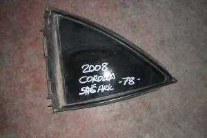 TOYOTA COROLLA 2008 ÇIKMA SAĞ ARKA KELEBEK CAMI FİTİLİ 2007 - 2008 - 2009 - 2010 Arası Modellerle Uyumludur