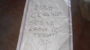 TOYOTA COROLLA 2006 ÇIKMA KABİN TESİSATI 2005 - 2006 - 2007 Arası Modellerle Uyumludur
