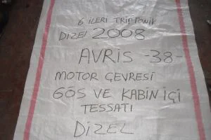 TOYOTA AURIS 2008 ÇIKMA KABİN TESİSATI 2007 - 2008 - 2009 - 2010 Arası Modellerle Uyumludur