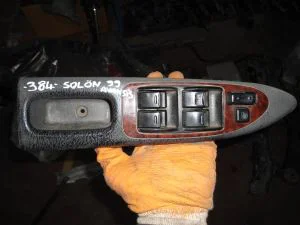 TOYOTA AVENSIS 1999 ÇIKMA SOL ÖN CAM DÜĞMESİ PLASTİK ÇERÇEVESİ 1999 - 2000 Arası Modellerle Uyumludur