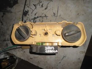 TOYOTA COROLLA 2003 ÇIKMA KALORİFER KONTROL PANELİ 2002 - 2003 - 2004 Arası Modellerle Uyumludur