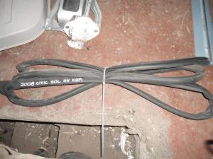 HONDA CIVIC 2008 ÇIKMA SOL ÖN KAPI FİTİLİ 2006 - 2007 - 2008 - 2009 - 2010 - 2011 Arası Modellerle Uyumludur