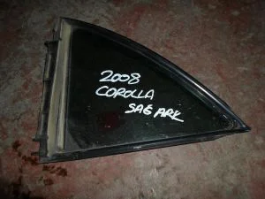 TOYOTA COROLLA 2008 ÇIKMA SAĞ ARKA KELEBEK CAMI 2007 - 2008 - 2009 - 2010 - 2011 - 2012 - 2013 Arası Modellerle Uyumludur