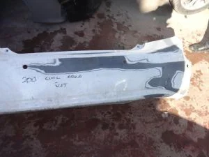 HONDA CIVIC 2014 ÇIKMA HAFİF HASARLI ARKA TAMPON 2012 - 2013 - 2014 - 2015 - 2016 Arası Modellerle Uyumludur