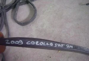 TOYOTA COROLLA 2008 ÇIKMA SAĞ ÖN CAM FİTİLİ 2007 - 2008 - 2009 - 2010 - 2011 - 2012 - 2013 Arası Modellerle Uyumludur