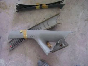 HONDA JAZZ 2005 ÇIKMA SOL ÖN DİREK PLASTİĞİ 2002 - 2003 - 2004 - 2005 - 2006 - 2007 - 2008 - 2009 Arası Modellerle Uyumludur
