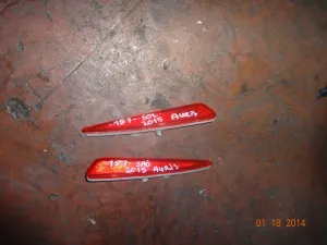 TOYOTA AURIS 2014 ÇIKMA SAĞ ARKA TAMPON REFLEKTÖRÜ 2013 - 2014 - 2015 Arası Modellerle Uyumludur