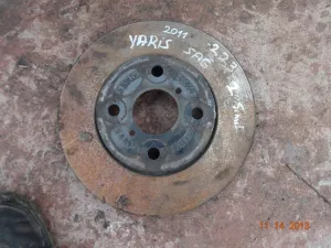 TOYOTA YARIS 2011 ÇIKMA ÖN DİSK 2010 - 2011 Arası Modellerle Uyumludur
