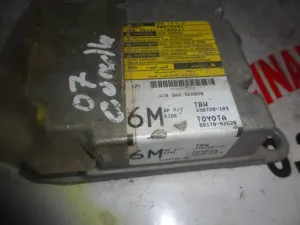 TOYOTA COROLLA 2008 ÇIKMA HASARLI AİRBAG BEYİNİ 2007 - 2008 - 2009 - 2010 - 2011 - 2012 - 2013 Arası Modellerle Uyumludur