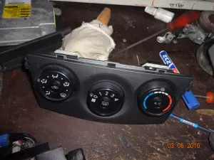 TOYOTA COROLLA 2008 ÇIKMA KALORİFER KONTROL PANELİ HAVA AKIM DÜĞMESİ 2007 - 2008 - 2009 - 2010 - 2011 - 2012 - 2013 Arası Modellerle Uyumludur
