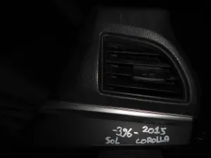 TOYOTA COROLLA 2014 ÇIKMA SOL ÜFLEME PLASTİK ÇERÇEVESİ 2013 - 2014 - 2015 - 2016 Arası Modellerle Uyumludur