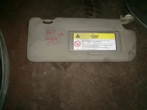 HONDA CIVIC 2013 ÇIKMA SAĞ GÜNEŞLİK 2012 - 2013 - 2014 Arası Modellerle Uyumludur