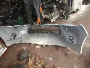TOYOTA HILUX 2017 ÇIKMA ÖN TAMPON IZGARASI 2016 - 2017 - 2018 - 2019 Arası Modellerle Uyumludur