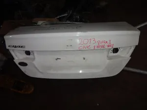 HONDA CIVIC 2014 ÇIKMA HAFİF HASARLI BAGAJ KAPAĞI 2012 - 2013 - 2014 - 2015 - 2016 Arası Modellerle Uyumludur