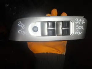 HONDA CITY 2005 ÇIKMA SOL ÖN CAM DÜĞMESİ PLASTİK ÇERÇEVESİ 2004 - 2005 - 2006 - 2007 - 2008 - 2009 Arası Modellerle Uyumludur