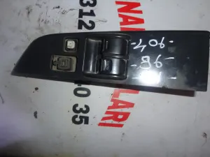 TOYOTA COROLLA 1995 ÇIKMA SOL ÖN CAM DÜĞMESİ PLASTİK ÇERÇEVESİ 1993 - 1994 - 1995 - 1996 - 1997 - 1998 Arası Modellerle Uyumludur